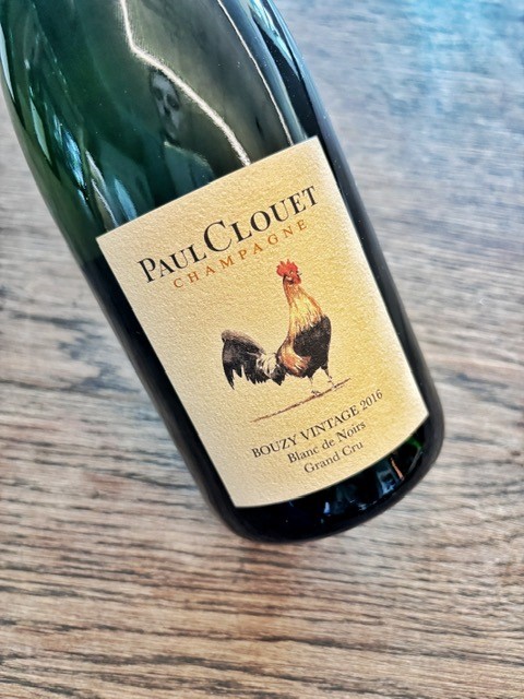 CHAMPAGNE CLOUET BOUZY VINTAGE 2016 GRAND CRU BLANC DE NOIRS DEG 07/24